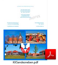 Klappkarte für Dorf Sandesneben
