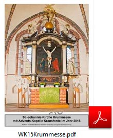 Wandkalender für die Kirche Krummesse