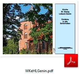Wandkalender für die Kirche in Lübeck-Genin